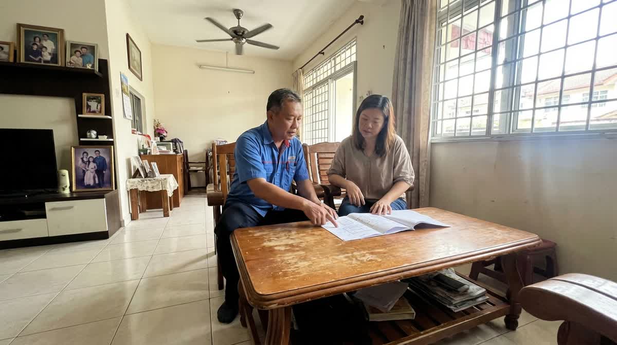 Pre-renovation electrical planning consultation in Taman Desa home
