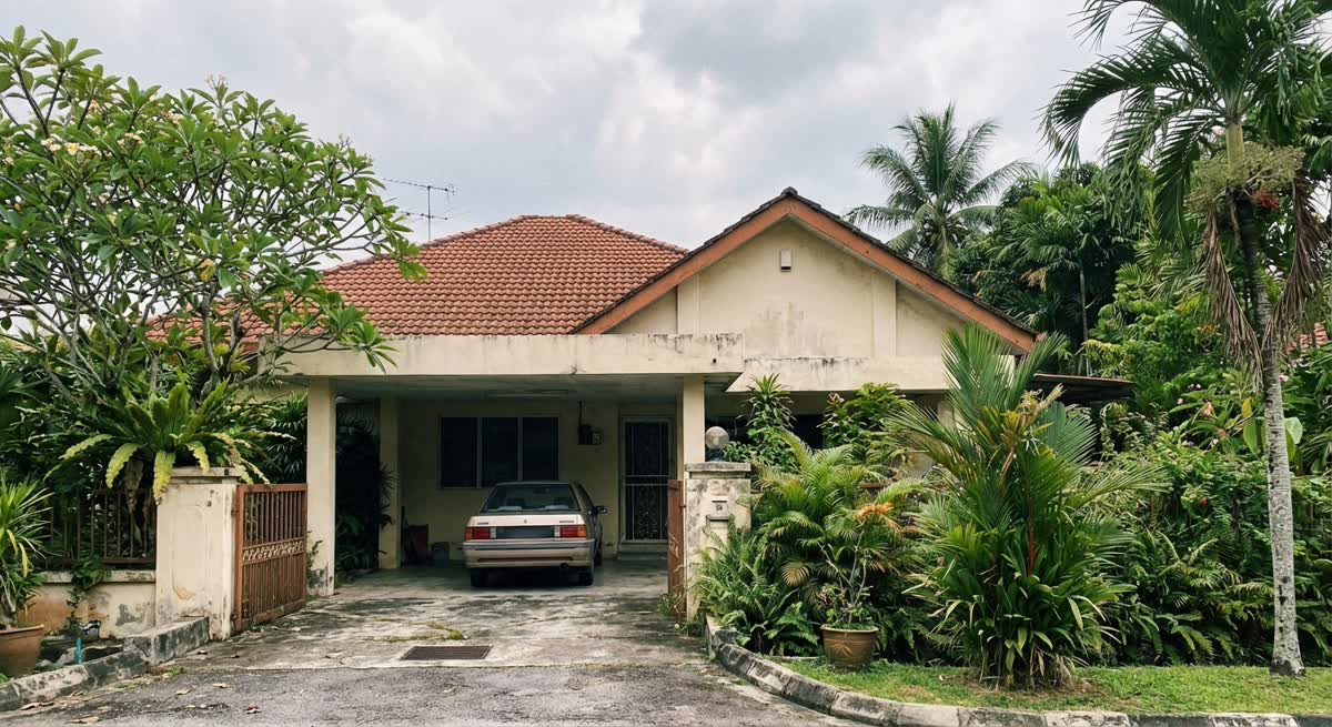 Vintage bungalow in Petaling Jaya undergoing complete electrical rewiring