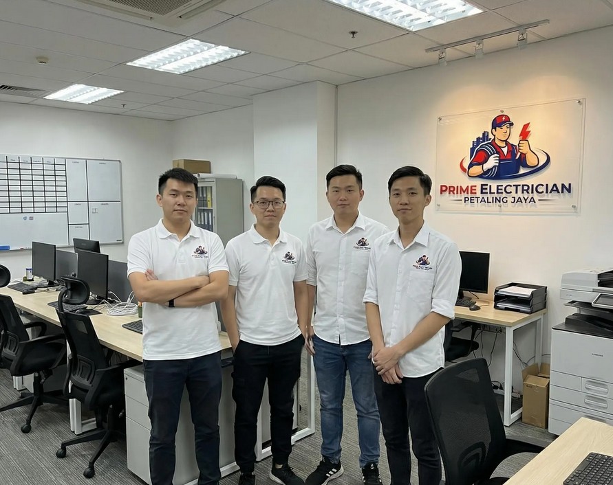 Our team of local electricians in Malaysia